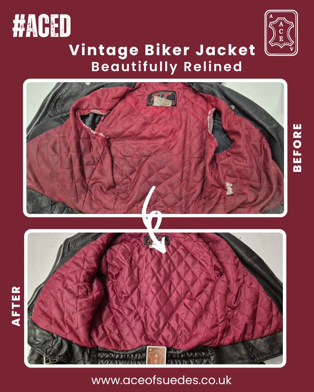 Vintage Biker — Beautifully Relined