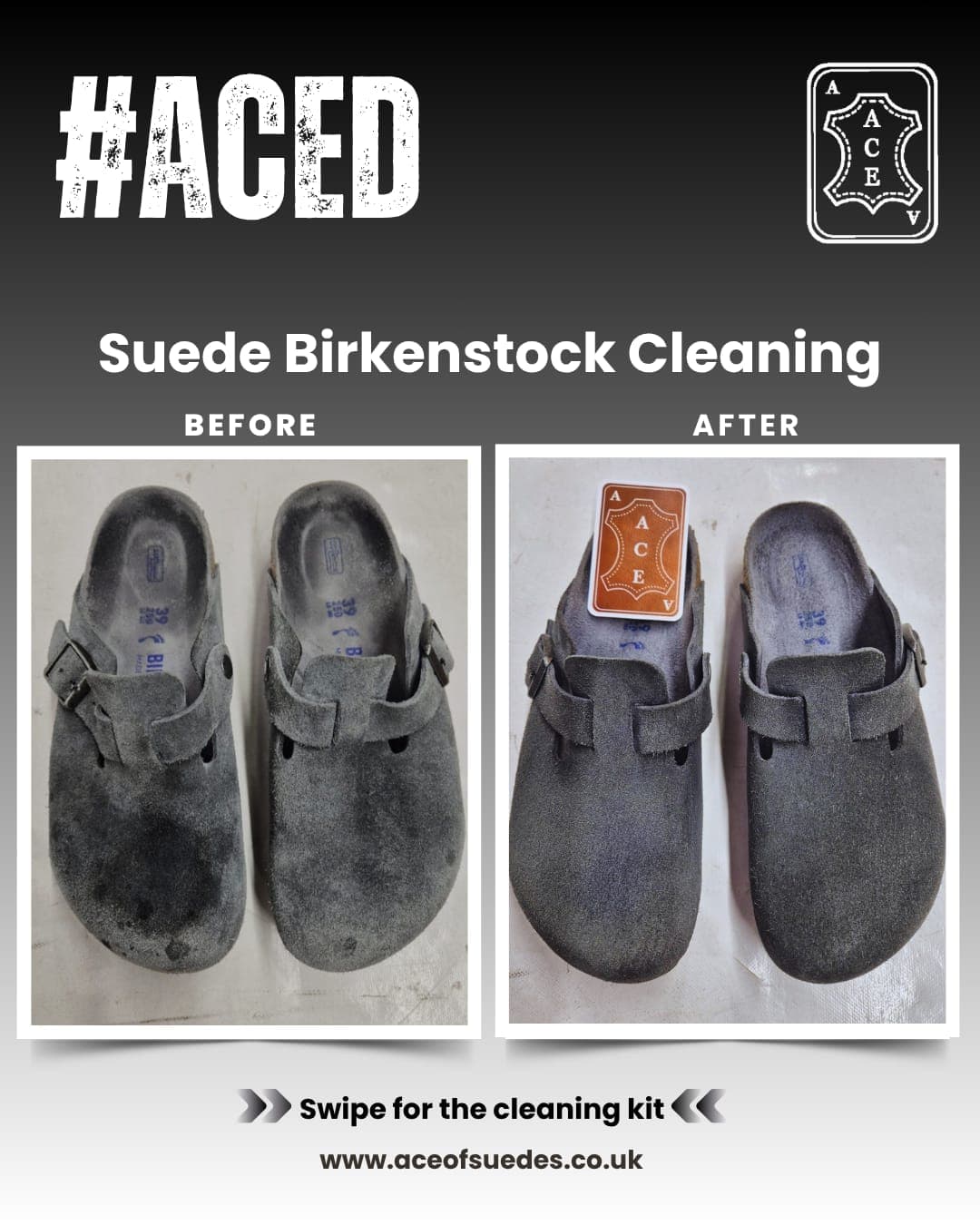 Birkenstock — Suede Cleaning