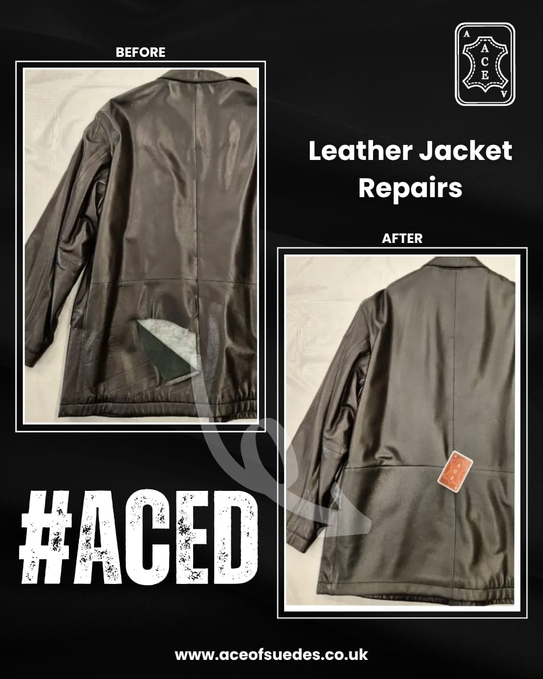 Leather Jacket — Repairs