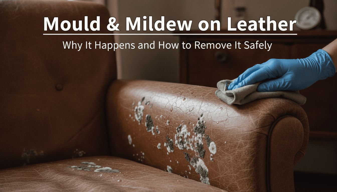 Mould & Mildew on Leather: Why It Happens and How to Remove It Safely