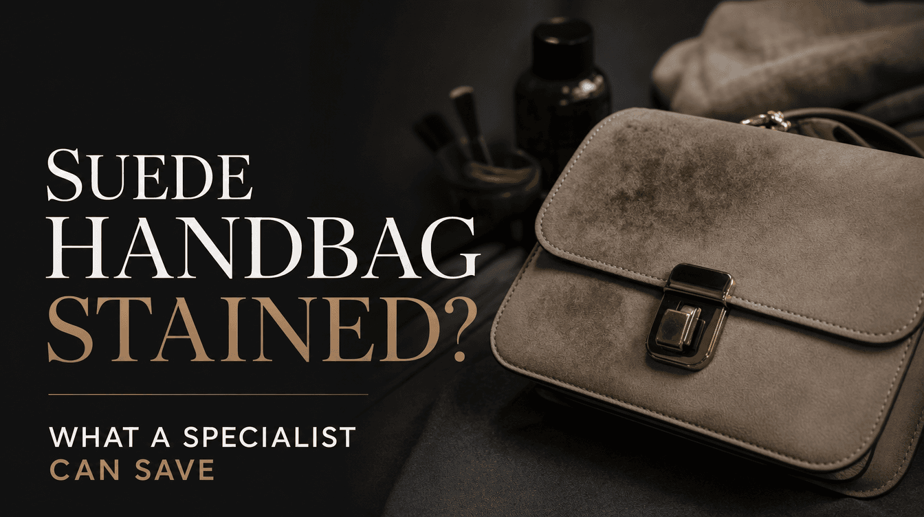 Suede Handbag Stained? What a Specialist Can Save