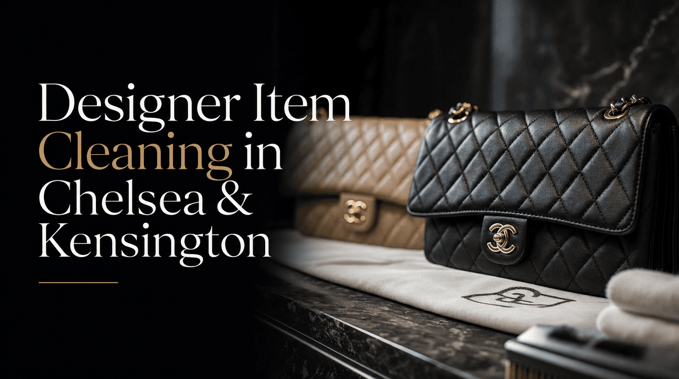 Designer Item Cleaning in Chelsea & Kensington