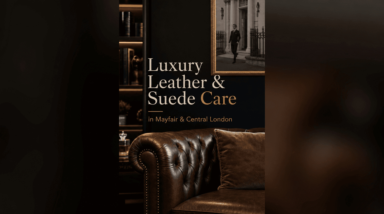Luxury Leather & Suede Care in Mayfair & Central London